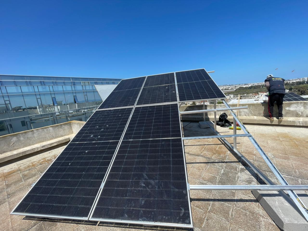 Éclairage solaire LED